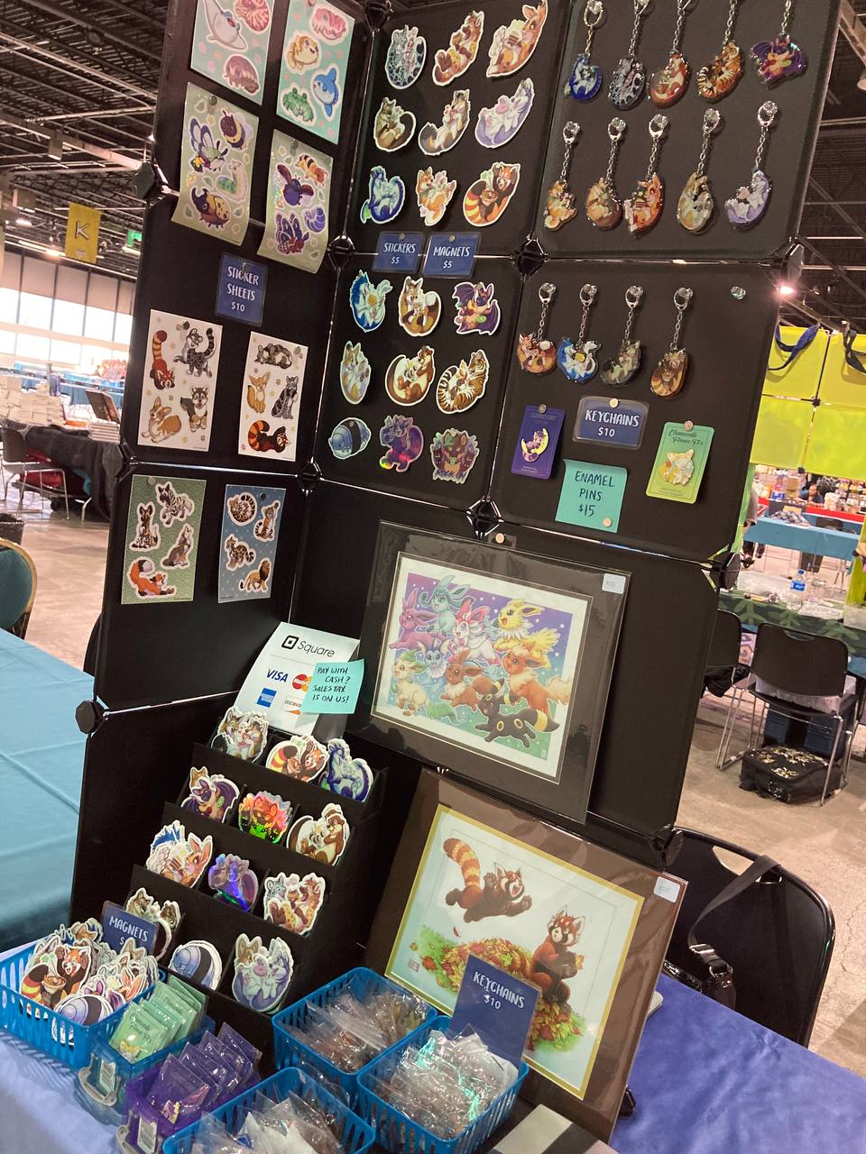 Convention Table - Left Display